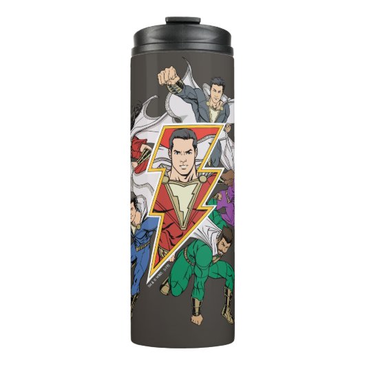 シャザム! |シャザムファミリーグラフィック タンブラー (正面)