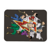 シャザム！ |シャザムファミリーグラフィック マグネット (横)