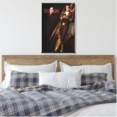 シャザム！ |シャザム吹のバブルガム キャンバスプリント (インサイチュ (寝室))