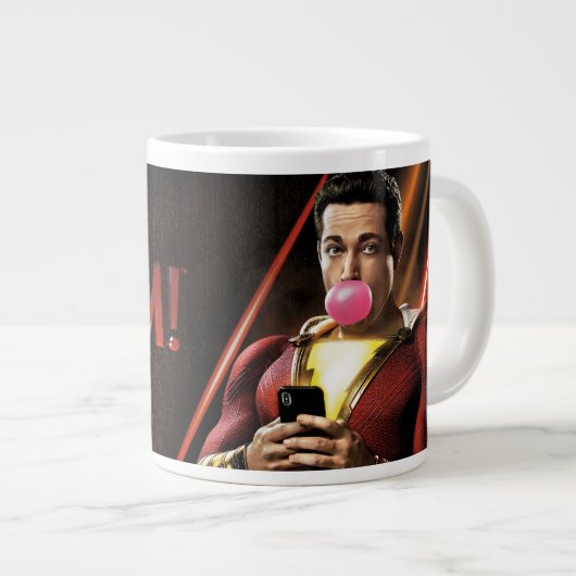 シャザム! |シャザム吹のバブルガム ジャンボコーヒーマグカップ (正面右)
