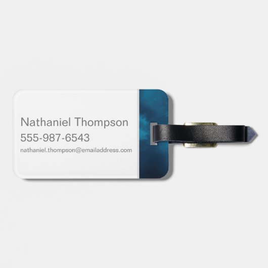 シャザム! |劇場用ロゴ ラゲッジタグ (裏面横)