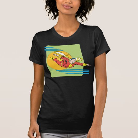 シャザム、急上昇 Tシャツ (正面)