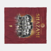 シャザム!神々の怒り |キャラクターフォトバー フリースブランケット (正面(横))