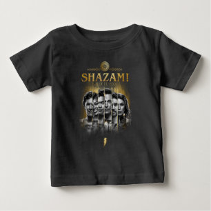 シャザム!神々の怒り キャラクターフォトバー ベビーTシャツ