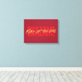 シャザム！神々の怒り |ゴールデンマーカーロゴ キャンバスプリント (インサイチュ (ウッドフロア))