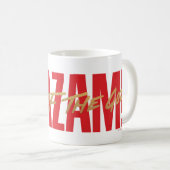 シャザム！神々の怒り |ゴールデンマーカーロゴ コーヒーマグカップ (正面右)