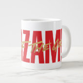 シャザム!神々の怒り |ゴールデンマーカーロゴ ジャンボコーヒーマグカップ (正面右)