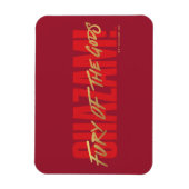 シャザム!神々の怒り |ゴールデンマーカーロゴ マグネット (縦)