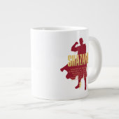 シャザム!神々の怒り |シルエットを曲げる ジャンボコーヒーマグカップ (正面右)