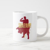 シャザム!神々の怒り |シルエットを曲げる ジャンボコーヒーマグカップ (右)