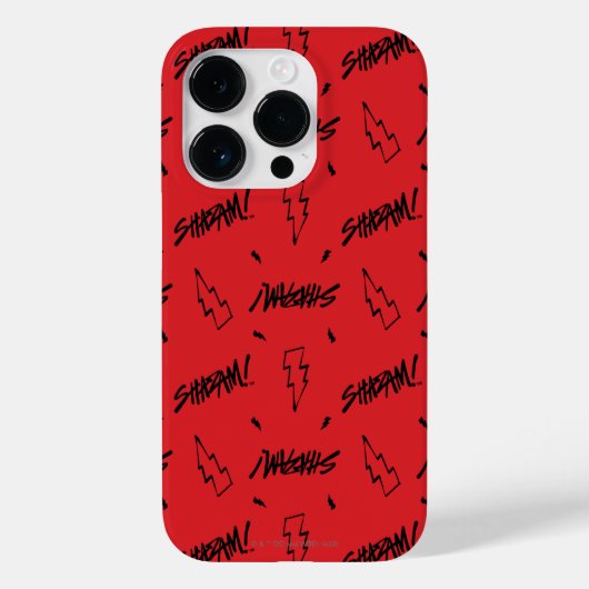 シャザム!神々の怒り |マーカードードルパターン Case-Mate iPhoneケース (裏面)