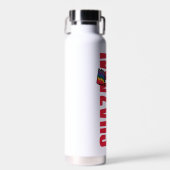 シャザム！神々の怒り |レインボーボルトロゴ ウォーターボトル (正面)