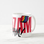 シャザム！神々の怒り |レインボーボルトロゴ コーヒーマグカップ (正面右)