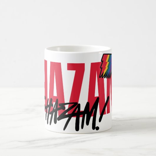 シャザム!神々の怒り |レインボーボルトロゴ コーヒーマグカップ (中央)