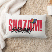 シャザム!神々の怒り |レインボーボルトロゴ ランバークッション (ブランケット)