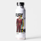 シャザム!神々の怒り |レトロアルバムスタイルアート ウォーターボトル (左面)