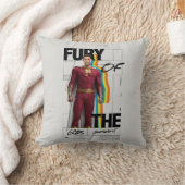 シャザム！神々の怒り |レトロアルバムスタイルアート クッション (ブランケット)