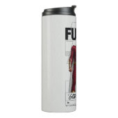 シャザム！神々の怒り |レトロアルバムスタイルアート タンブラー (回転左)