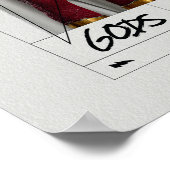 シャザム!神々の怒り |レトロアルバムスタイルアート ポスター (角)