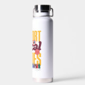 シャザム！神々の怒り |ローカルヒーローのサポート ウォーターボトル (背面)