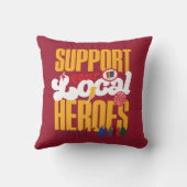 シャザム！神々の怒り |ローカルヒーローのサポート クッション (裏面)