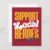 シャザム!神々の怒り |ローカルヒーローのサポート ポストカード (正面/裏面)
