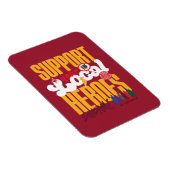 シャザム!神々の怒り |ローカルヒーローのサポート マグネット (右側)