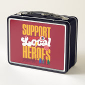 シャザム!神々の怒り |ローカルヒーローのサポート メタルランチボックス (裏面)