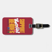 シャザム！神々の怒り |ローカルヒーローのサポート ラゲッジタグ (正面横)