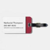 シャザム！神々の怒り |ローカルヒーローのサポート ラゲッジタグ (裏面横)