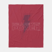 シャザム!神々の怒り |我々は力だ フリースブランケット (正面)