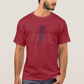 シャザム！神々の怒り |我々は力だ Tシャツ