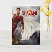 シャザム！神々の怒り |映画つるのポスター カード (黄色い花)
