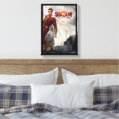 シャザム!神々の怒り |映画つるのポスター キャンバスプリント (インサイチュ (寝室))