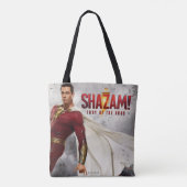 シャザム！神々の怒り |映画つるのポスター トートバッグ (裏面)