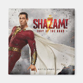 シャザム！神々の怒り |映画つるのポスター マグネット (正面)