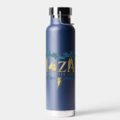 シャザム！神々の怒り |神話のロゴ ウォーターボトル (左面)