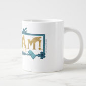 シャザム!神々の怒り |神話のロゴ ジャンボコーヒーマグカップ (右)