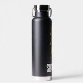 シャザム！神々の怒り |稲妻ボルトバッジ ウォーターボトル (正面)