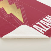 シャザム！神々の怒り |稲妻ボルトバッジ シェルパブランケット (3/4)