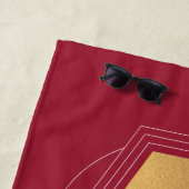 シャザム！神々の怒り |稲妻ボルトバッジ ビーチタオル (インサイチュ)