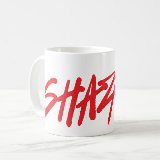 シャザム!神々の怒り |赤いマーカーロゴ コーヒーマグカップ