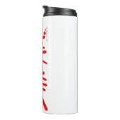 シャザム！神々の怒り |赤いマーカーロゴ タンブラー (回転右)