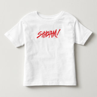 シャザム！神々の怒り |赤いマーカーロゴ トドラーTシャツ