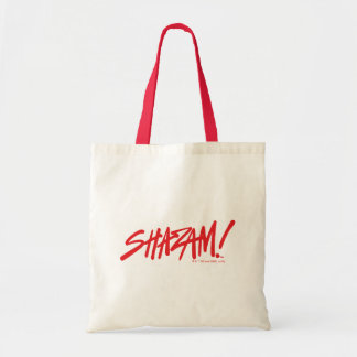 シャザム!神々の怒り |赤いマーカーロゴ トートバッグ