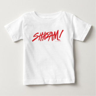 シャザム！神々の怒り |赤いマーカーロゴ ベビーTシャツ