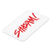 シャザム！神々の怒り |赤いマーカーロゴ マグネット (左側)