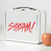 シャザム！神々の怒り |赤いマーカーロゴ メタルランチボックス (インサイチュ)