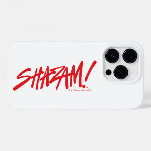 シャザム!神々の怒り 赤いマーカーロゴ Case-Mate iPhone 14 PROケース