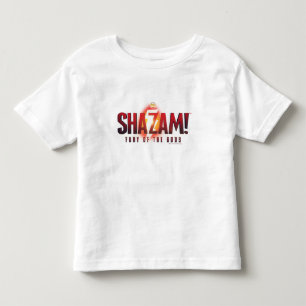シャザム!神々の怒り Fury of the Godsロゴ トドラーTシャツ